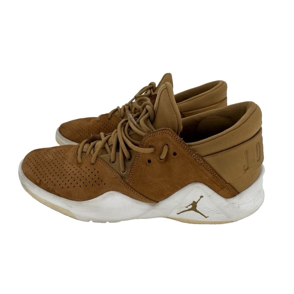 Jordan's Flight Fresh Premium Low sneakers, Wheat, Men's size 9, golden harvest